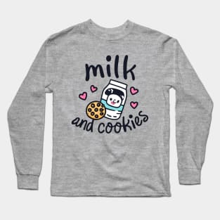 Milk and Cookies Long Sleeve T-Shirt